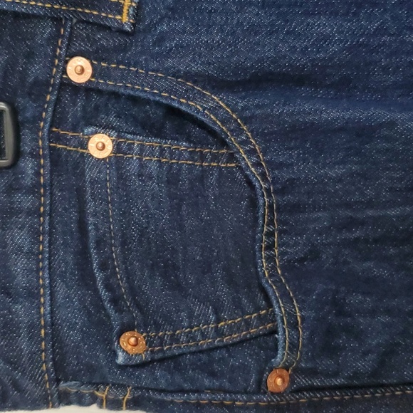 Levi’s 501 Button Fly Mens Denim Jeans 👖  40×30 - Picture 4 of 6
